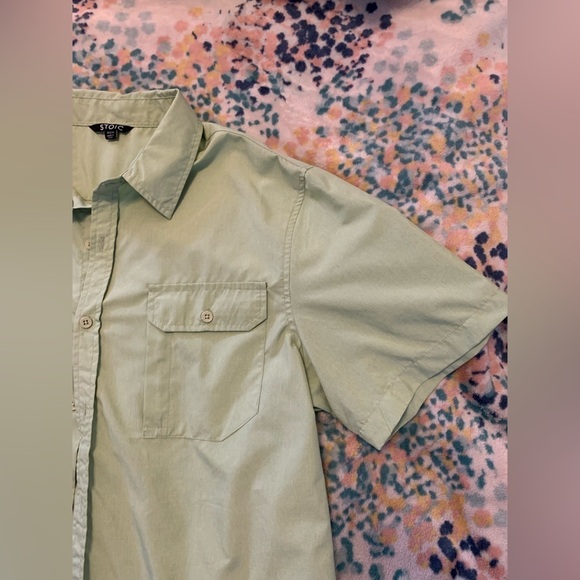 Stoic Adventure Performance Button Up Short Sleeve size Medium men’s - Picture 3 of 13